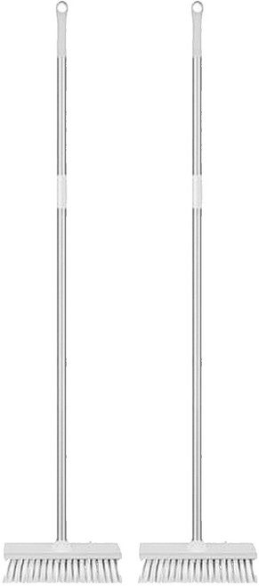 리빙공감 피에르 가정용 업소용 욕실 청소솔 스퀴지 밀대, 대형그레이, 2개