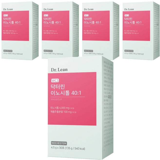 닥터린 이노시톨 40:1, 135g, 5개