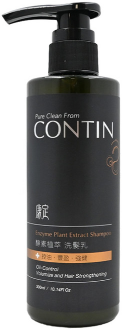 CONTIN 康定 酵素植萃洗髮乳, 300ml, 1瓶
