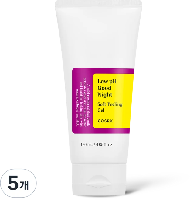 코스알엑스 약산성 굿나잇 소프트 필링 젤, 5개, 120ml - 쿠팡