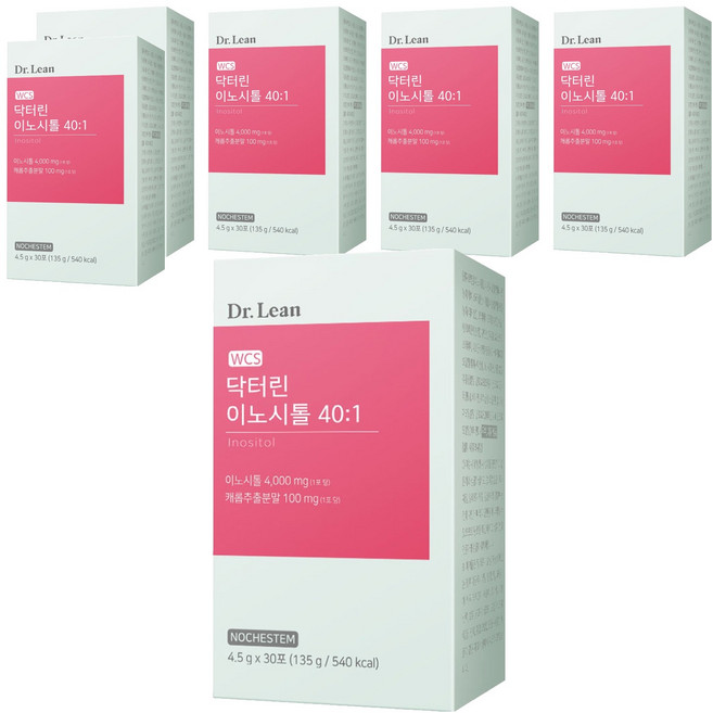 닥터린 이노시톨 40:1, 135g, 6개
