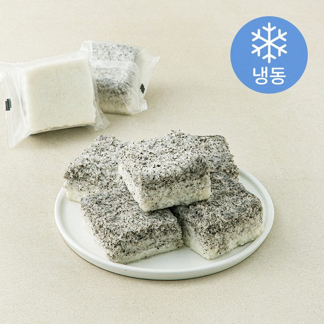 시루조아 흑임자 설기 (냉동), 500g, 1개입, 1개