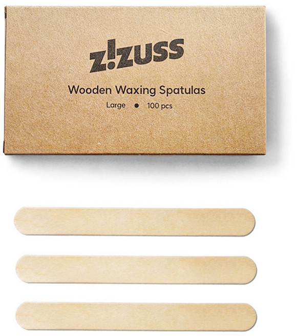 지저쓰 왁싱 우드 스파츌라 대 100p, 1개