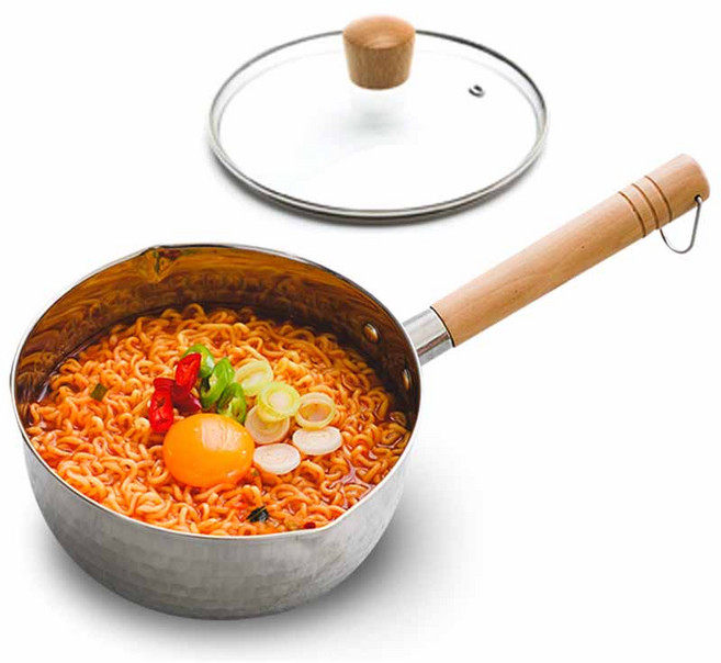 시샘 인덕션 편수냄비, 20cm, 실버, 1개