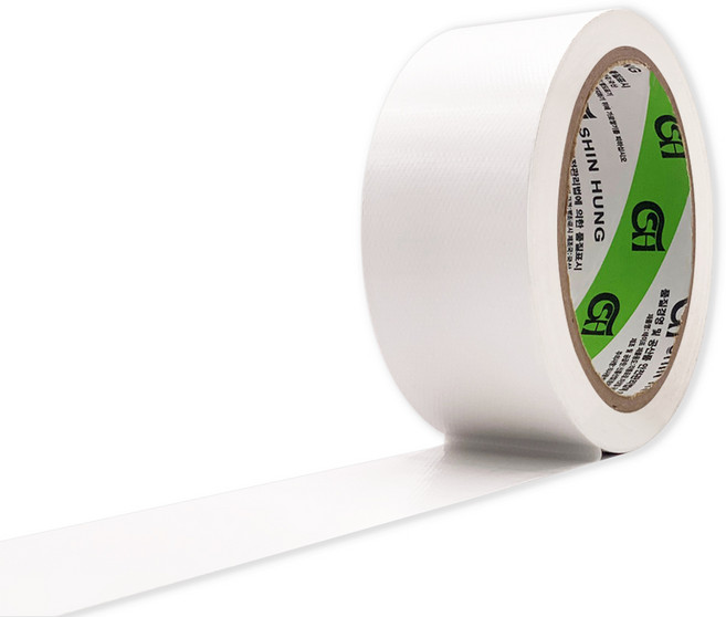 신흥테이프 라바 청면테이프 48mm x 15M 흰색, 1개