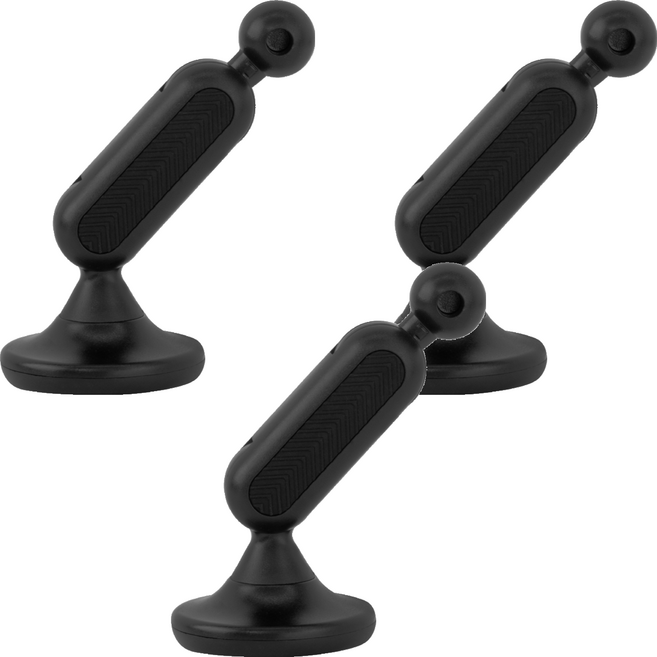 레드빈 차량용 대시보드형 거치대, 3개, 블랙