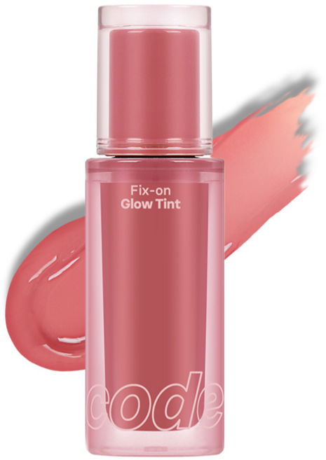 코드글로컬러 픽스온 글로우 틴트, 01 토슈즈 핑크, 4.2g, 1개