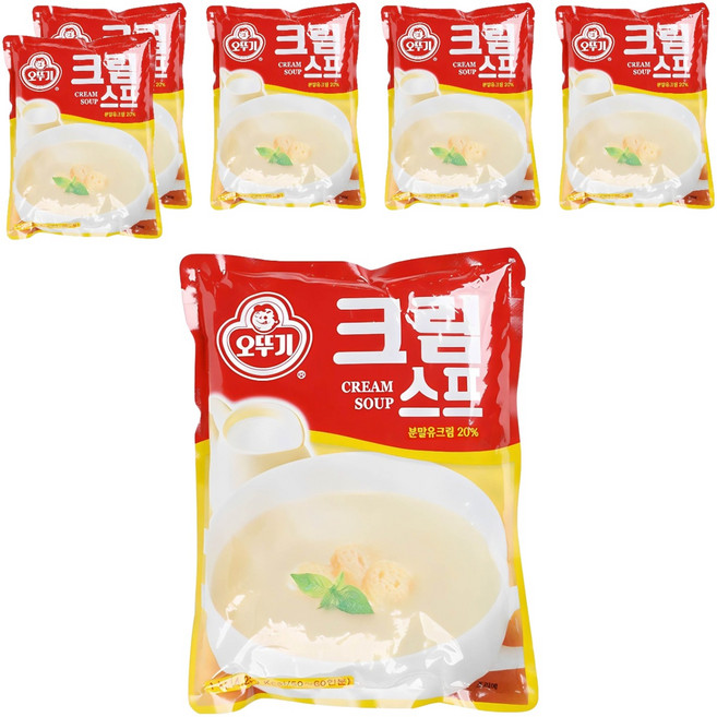 오뚜기 크림스프 1kg, 6개