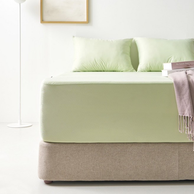 파미지오 베이직 진드기방지 밴드형 호텔 매트리스 방수커버