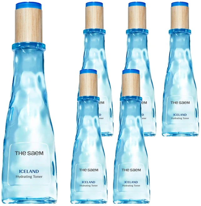더샘 아이슬란드 수분 토너, 160ml, 6개 - 쿠팡