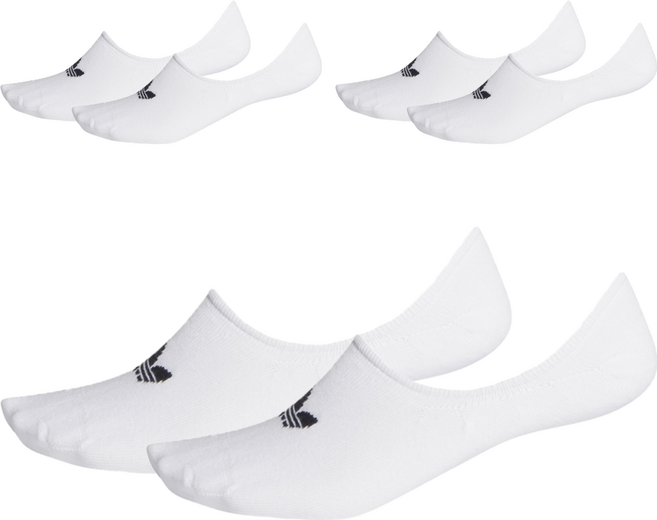 adidas 愛迪達 延續款 LOW CUT SOCK 3P 運動襪, 白色, 3雙