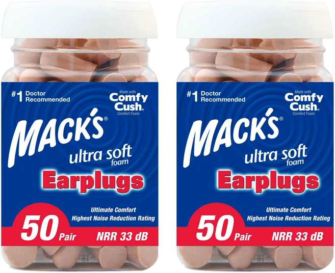 MACK'S Ultra 耳塞, 2個, 100入