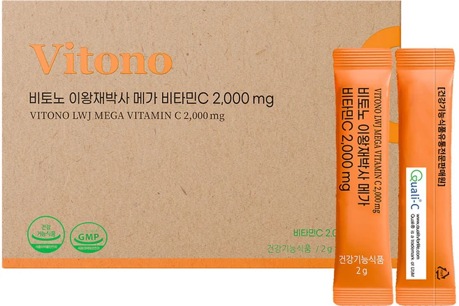 비토노 이왕재박사 메가 비타민C 2 000mg, 180g, 1개 - 쿠팡