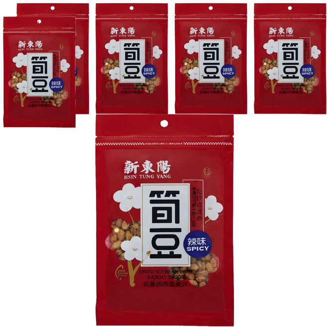 新東陽 辣味筍豆, 150g, 6包