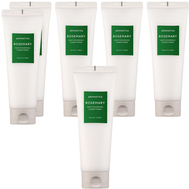 아로마티카 로즈마리 헤어 씨크닝 컨디셔너, 180ml, 6개