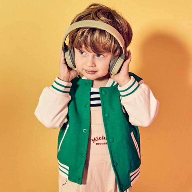 Disney 迪士尼 baby 米奇音樂棒球外套