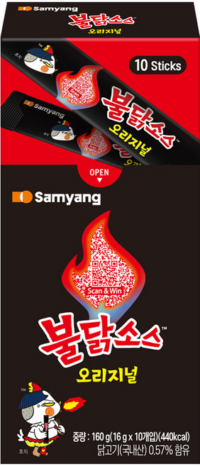 불닭 삼양 스틱 소스, 160g, 1개