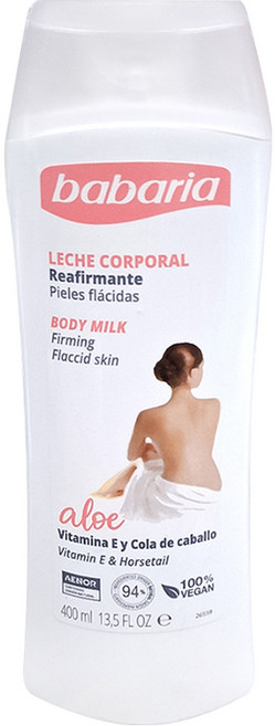 babaria 透白緊緻蘆薈身體乳, 400ml, 1瓶