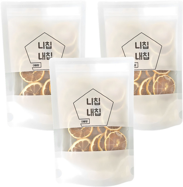 니칩내칩 건조 레몬, 40g, 3개