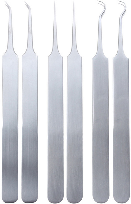 로얄 전문가용 압출기 핀셋 3종 세트, 2세트