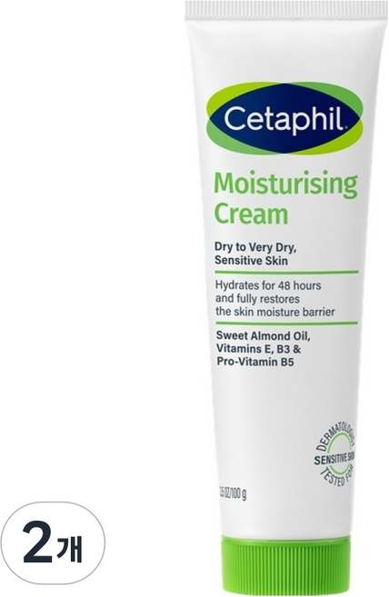 세타필 모이스춰라이징 크림, 100g, 2개