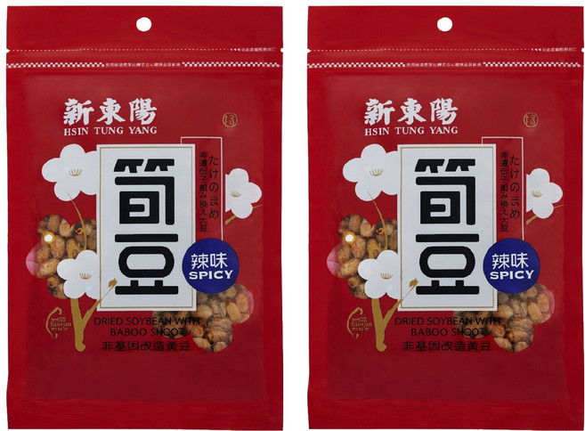 新東陽 辣味筍豆, 150g, 2包