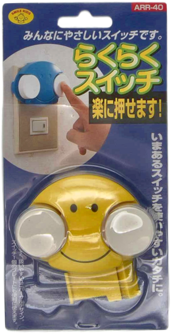 SMILE KIDS 卡哇依輔助開關 輕鬆按壓, 1個