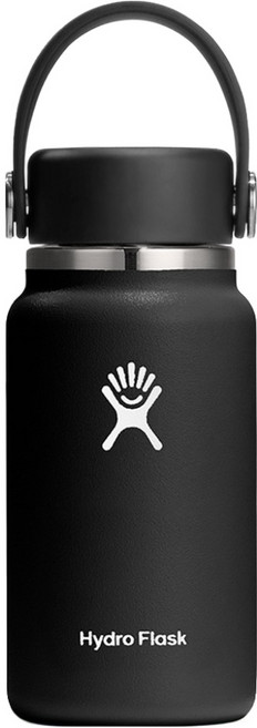 하이드로플라스크 마이크로 하이드로 보틀 텀블러, 블랙, 1개, 200ml
