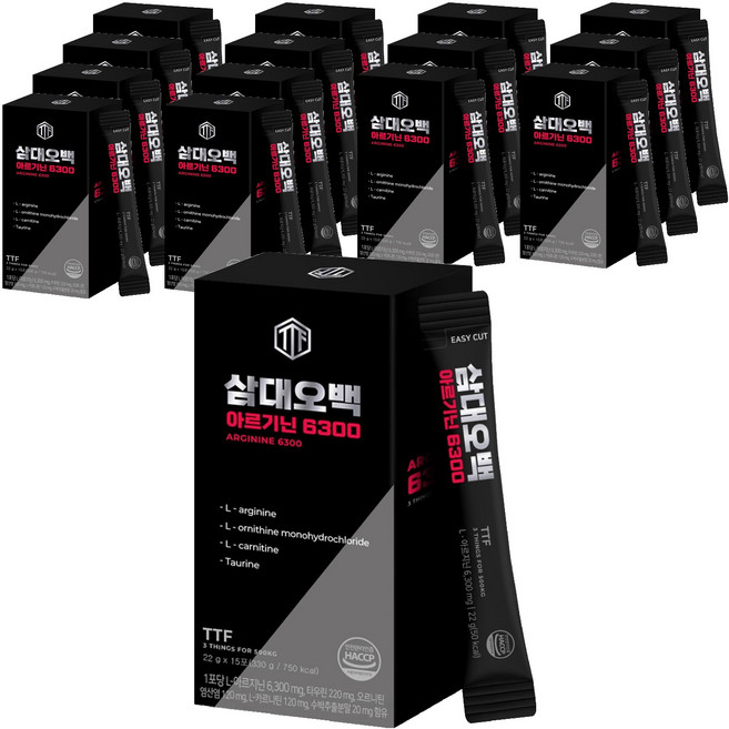 삼대오백 아르기닌 6300 15p, 330g, 15개