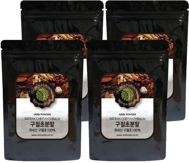 성보식품 구절초 분말 국내산, 150g, 4개
