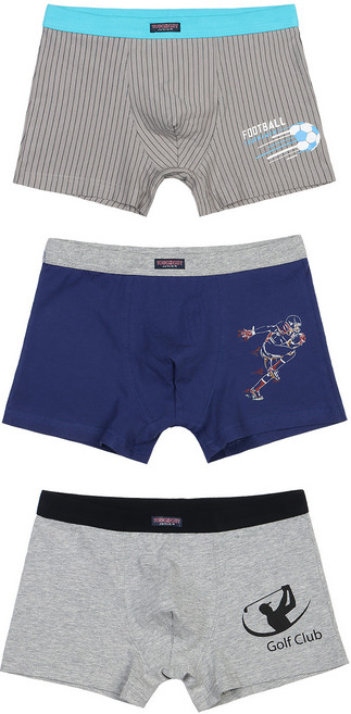 터프가이 남아용 학생 드로즈 TG-7030 3매입