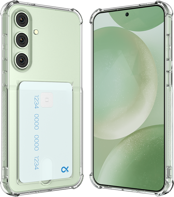 요거 클리어 카드 수납 젤리 휴대폰 케이스