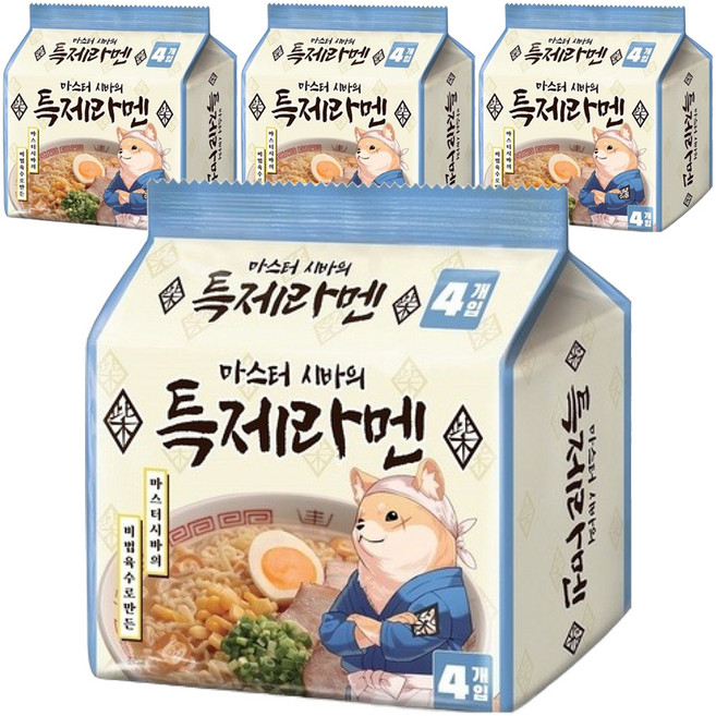 팔도 마스터 시바의 특제라멘 115g, 16개