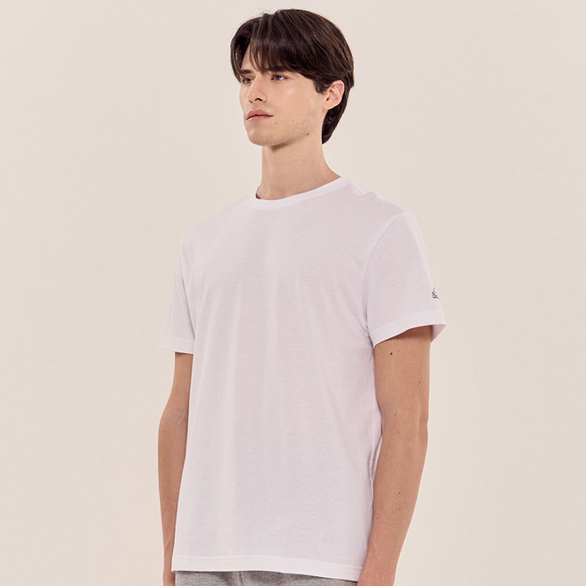 Kappa 男女通用 Uni 棉質 3件裝 短袖 T恤, 白色