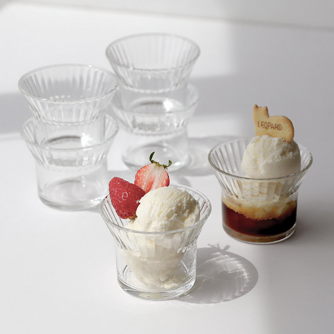 이우아여사 플레르 아이스크림컵, 6개