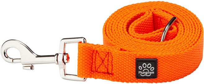 멍템 팔레트 리드줄 1.8M, 네온 오렌지, 1개