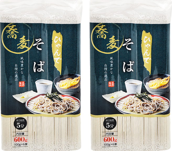 matsudaisoba 松代蕎麥善屋 蕎麥麵, 600g, 2包