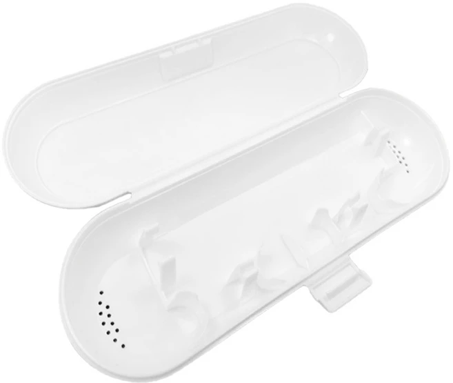 휴대용 전동 칫솔 보관 케이스, 화이트, 1개 - 쿠팡