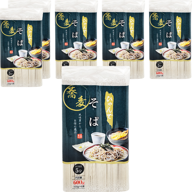 matsudaisoba 松代蕎麥善屋 蕎麥麵, 600g, 6包