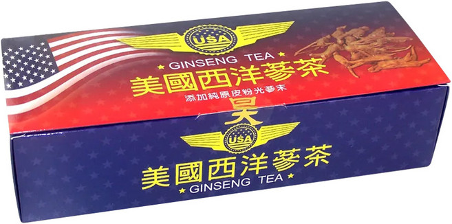 昊之蔘 是好蔘 美國西洋蔘茶, 3g, 50包, 1盒