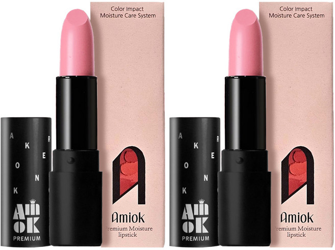 아미옥 프리미엄 립스틱, 2개, M106스윙걸