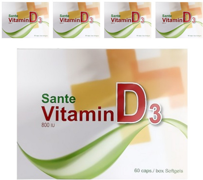 善得 維生素D3, 60顆, 5盒