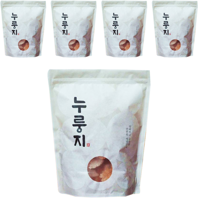 권여사 자연발효 쌀로 만든 구수한 누룽지, 500g, 5개