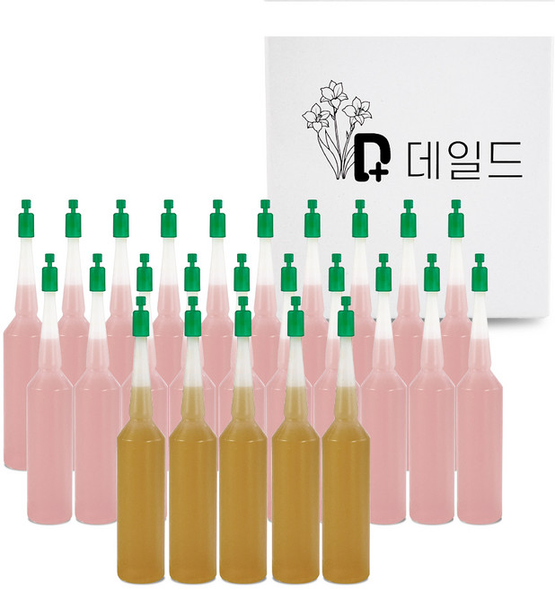 데일드 다육이 식물 영양제 20p + 뿌리강화 영양제 5p 세트, 1세트, 35ml