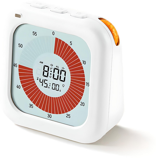 레토 뽀모도로 무소음 다용도 타이머 LTM-C01, 1개, 화이트계열