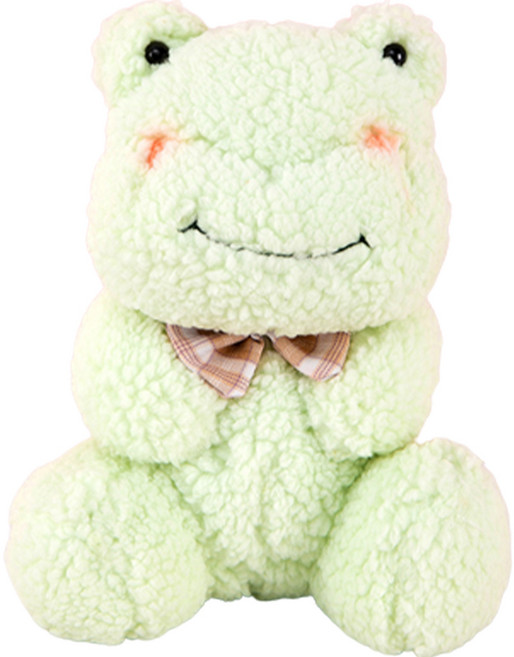 네이처타임즈 러블리 동물 인형 개구리, 혼합색상, 23cm, 1개