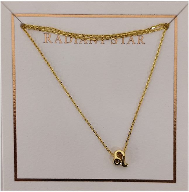 RADIANT STAR 璀璨之星 12星座符號925純銀可調式項鍊 SL721