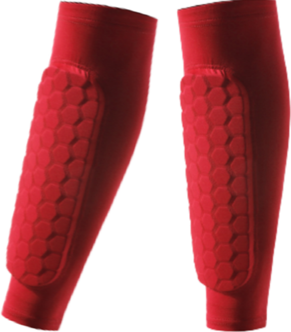 편스토어 스포츠 정강이 보호대, 레드, 1개