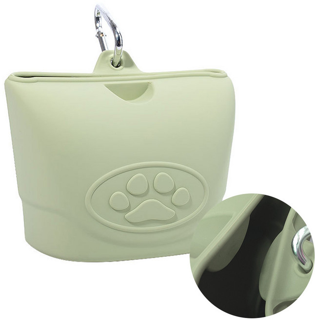 앤티스 반려동물 말잘듣개 마그네틱 산책 트릿백, 그린, 1개