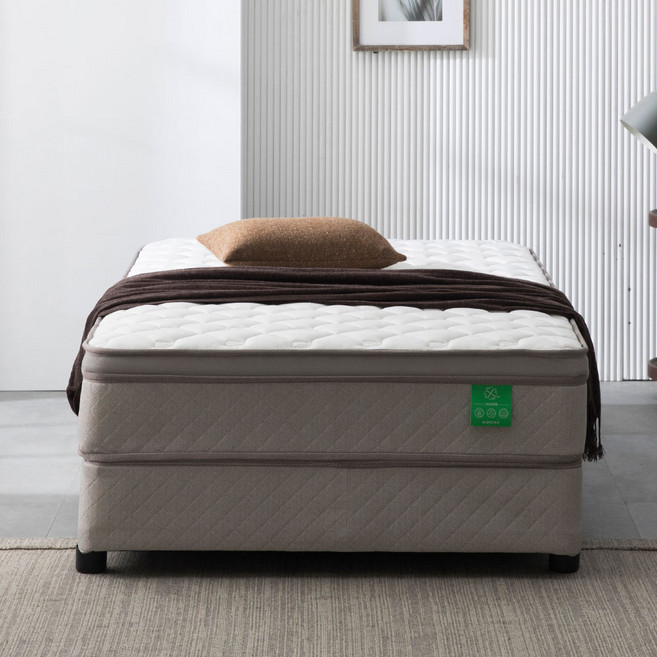 클로버 호텔라인 유로탑 본넬 스프링 매트리스 방문설치, 250mm